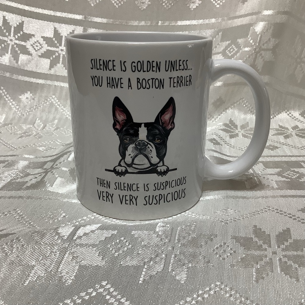 Mug Boston Terrier Ceramic